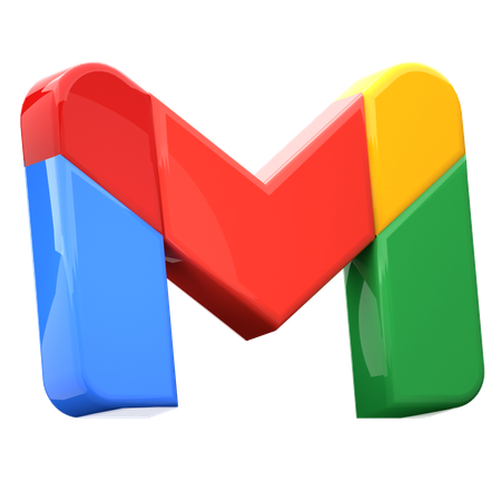 Free Google Mail  3D Icon