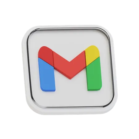 Free Google Mail  3D Icon