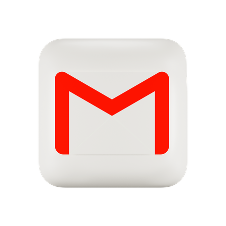 Free Google Mail  3D Logo