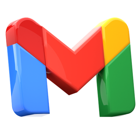 Free Google Mail  3D Icon