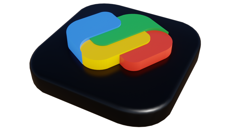 Free Google Pay  3D Icon