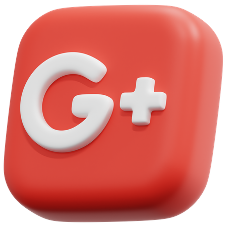 Free Google Plus  3D Icon