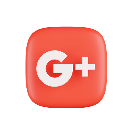 Free Google Plus  3D Icon