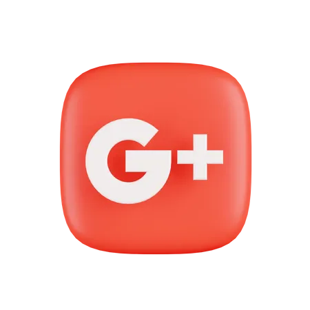 Free Google Plus  3D Icon