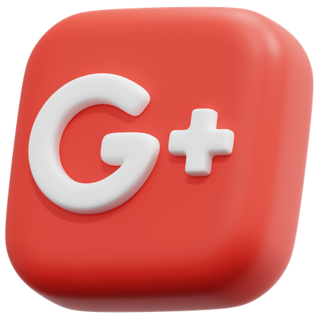 Free Google Plus  3D Icon