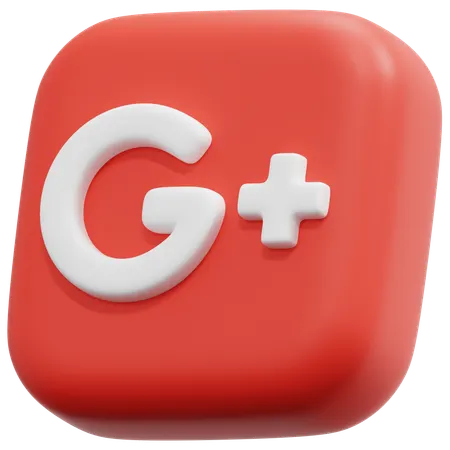 Free Google Plus  3D Icon