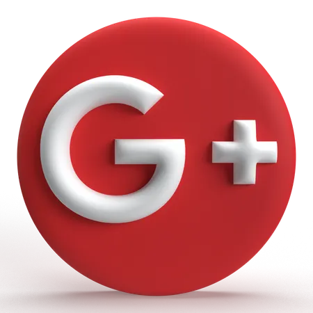 Free Google Plus  3D Icon