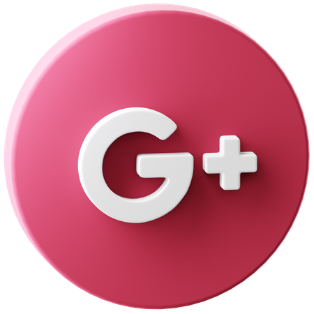 Free Google Plus  3D Icon