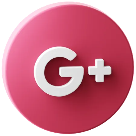 Free Google Plus  3D Icon