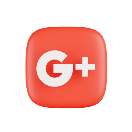 Free Google Plus 3D Icon