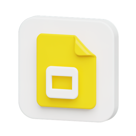 Free Google Slides  3D Logo