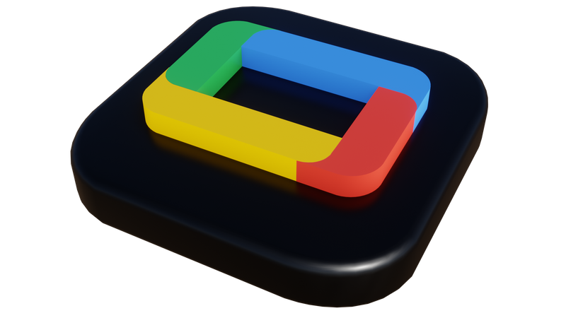 Free Google TV  3D Icon