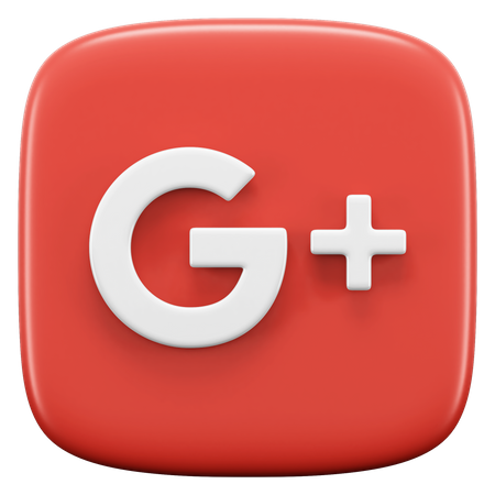 Free Googleplus  3D Icon