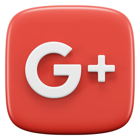 Free Googleplus 3D Icon