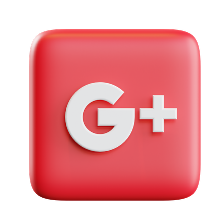 Free Gooogle plus  3D Icon