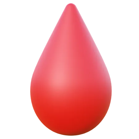 Free Goutte de sang  3D Icon