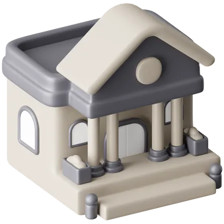 Free Government Buildings 3D Icon download in PNG, OBJ or Blend format