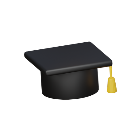 Free Graduado  3D Icon