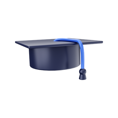 Free Graduation Hat  3D Icon