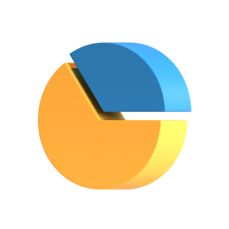 Free Gráfico circular  3D Icon