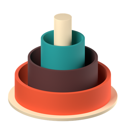 Free Gráfico de torta  3D Icon