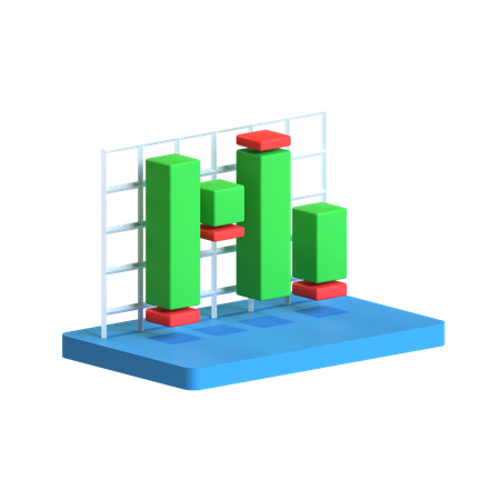 Free Gráfico de análise  3D Icon