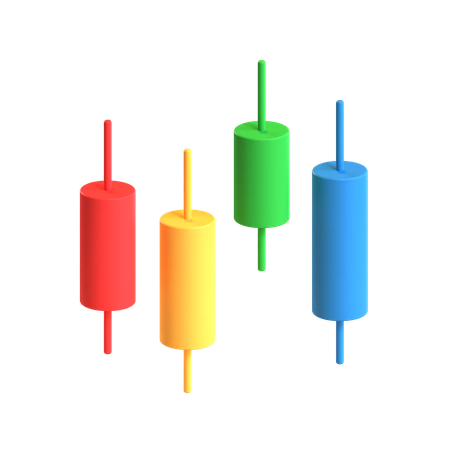 Free Gráfico de caixa  3D Icon