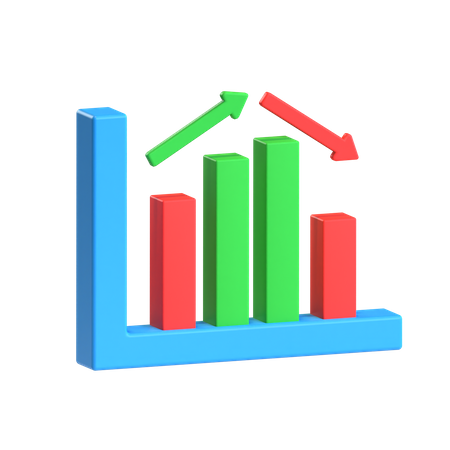Free Gráfico de outono  3D Icon