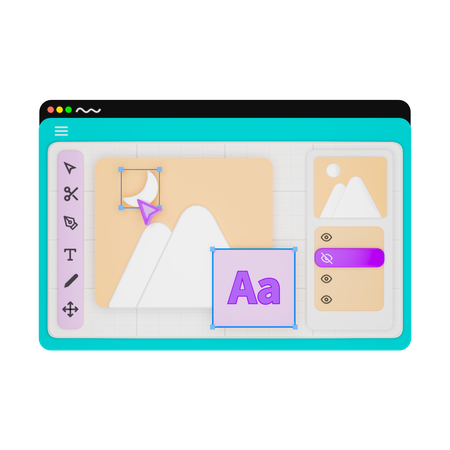 Free Grafikdesign  3D Icon