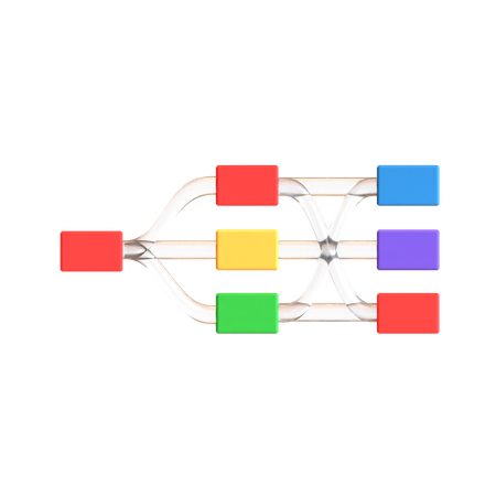Free Graphique chronologique  3D Icon