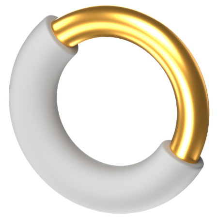 Free Graphique en beignet  3D Icon