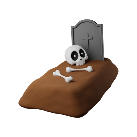 Free Grave  3D Icon