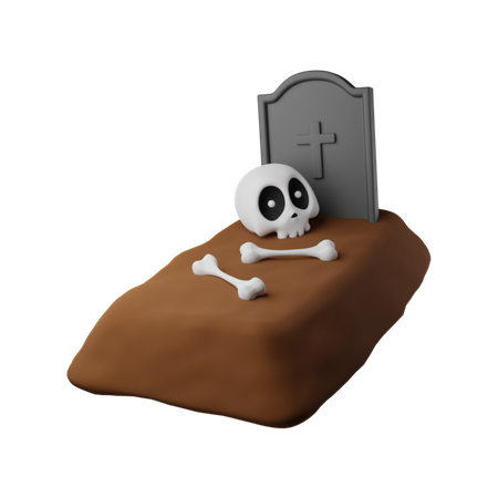Free Grave  3D Icon
