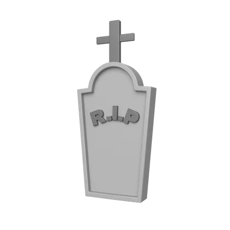 Free Gravestone  3D Illustration