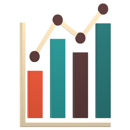 Free Growth Analytics  3D Icon