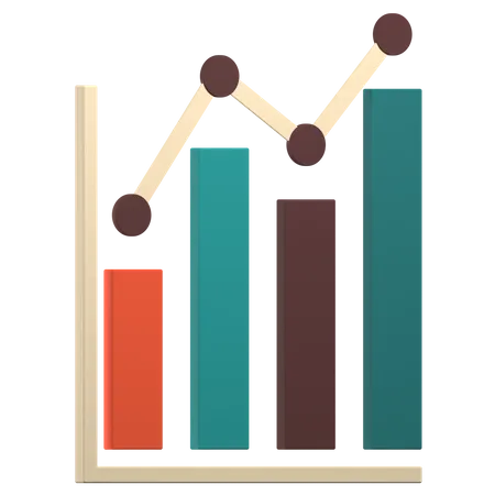 Free Growth Analytics  3D Icon