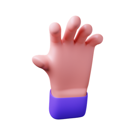 Free Gruselige Hand  3D Illustration