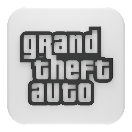 Free GTA  3D Icon