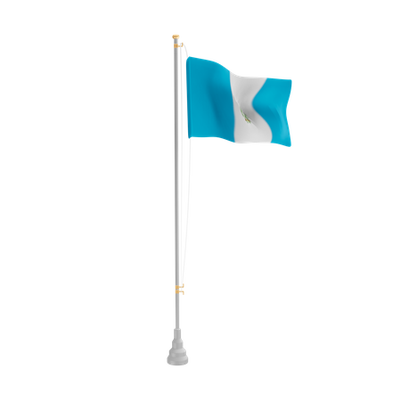 Free Guatemala  3D Flag
