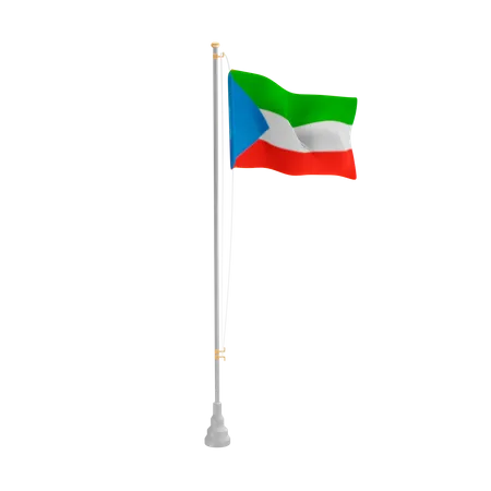 Free Guinée Équatoriale  3D Flag