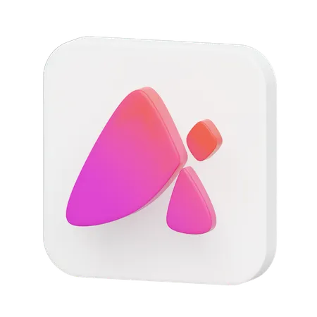 Free Haiku Animator Logo  3D Illustration