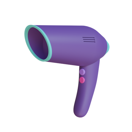 Free Hair Dryer  3D Icon