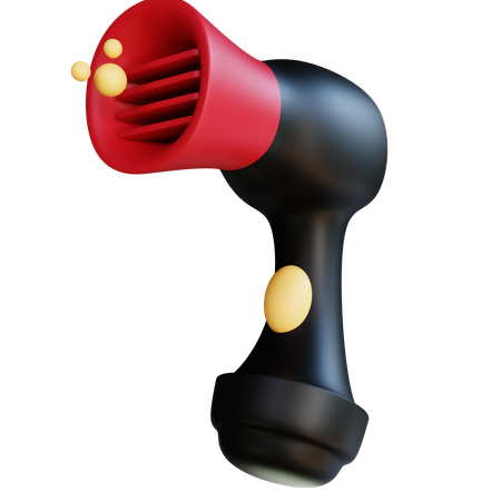 Free Hair Dryer  3D Icon