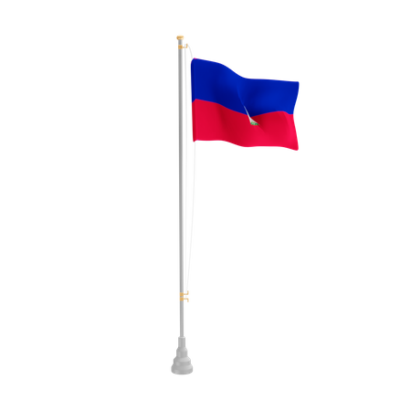 Free Haiti  3D Icon