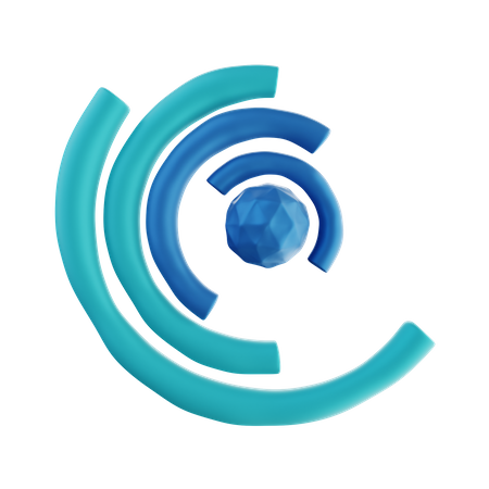 Free Halbkreis  3D Icon