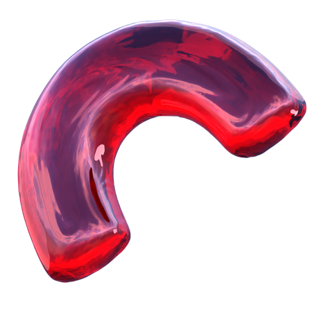 Free Hald Pipe Shape  3D Icon