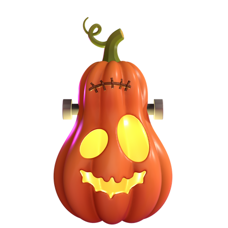 Free Citrouille d'Halloween  3D Icon