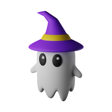 Free Fantôme d'Halloween  3D Icon