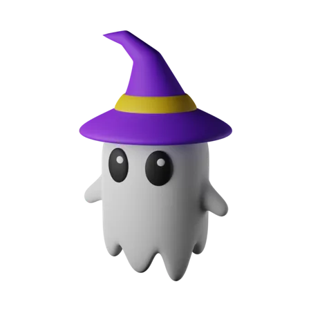 Free Halloween Ghost  3D Icon