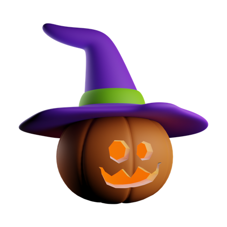 Free Halloween Pumpkin  3D Icon